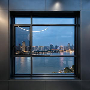 Porte coulissante en aluminium à rupture de pont thermique Deioux, double vitrage, verre trempé, étanche, résistante aux intempéries, norme australienne AS2047, patio - Product Image 1