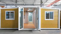 Maison conteneur mobile extensible de qualité garantie, villa modulaire préfabriquée, usage hôtelier, entrepôt, design moderne 1
