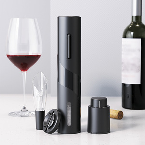 Tire-bouchon automatique rechargeable CL347 en acier inoxydable avec coupe-capsule pour vin en gros - Product Image 4