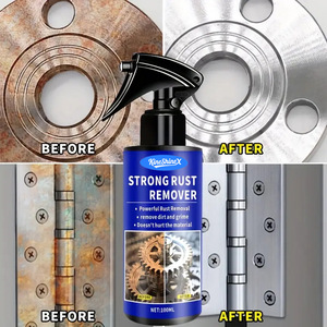 Multi-Purpose <strong>Rust</strong> <strong>Remover</strong> <strong>Spray</strong> for Auto Parts, Iron &amp; Kitchenware - Industrial Grade Formula - Product Image 2