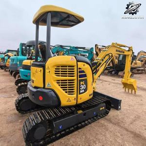 Excavatrice sur chenilles Komatsu 30 d'occasion, marque japonaise d'origine, 3 tonnes, petite taille - Product Image 3