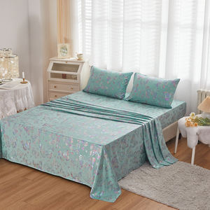 Juego de ropa de cama con dibujos animados para niños y niñas, Sábana bonita de algodón/poliéster, supersuave, nuevo diseño, gran oferta, 4 Uds. - Product Image 5