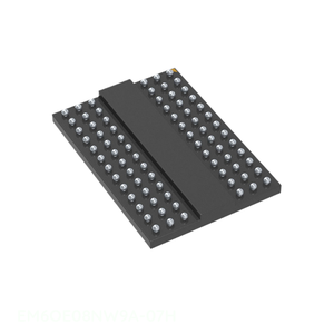 Acheter des composants électroniques en ligne 78 TFBGA EM6OE08NW9A-07H Memory Manufacturer Channel - Product Image 1