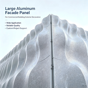 Panel de Pared Cortina de Aluminio Perforado, Revestimiento de Fachada Exterior, Forma Personalizada, Decoración de Edificios - Product Image 5