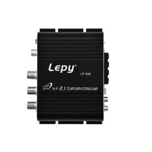 Amplificador de 3 canales amplificateur lepy lp 838 lepy lp-838 5,1 lp838 lepy mini hifi 5,1 amplificador de audio