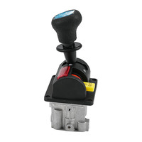 Vanne de commande proportionnelle hydraulique pour camion JYQF34-B, 4 trous, commande pneumatique PTO, joystick, vanne à air