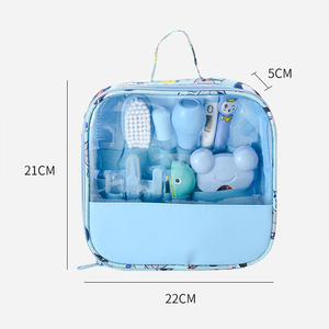 Kit de soins et de toilettage pour bébé, tondeuse à ongles de sécurité électrique, kit de soins pour nouveau-né avec peigne brosse à cheveux pour nouveau-né - Product Image 6