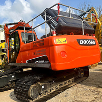 Excavatrice Doosan 225 d'occasion, équipement de construction lourd d'origine coréenne, excavatrice Doosan Dx 225LC-9C à vendre