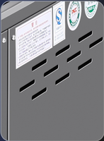 Sanying Torréfacteur de graines d'arachide et de tournesol à gaz électrique automatique