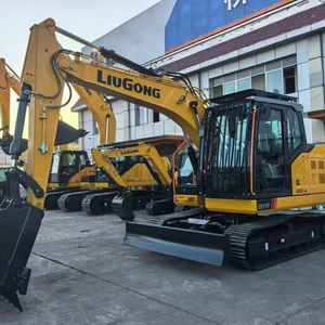 La Nueva Excavadora Hidráulica de Orugas LiuGong 911F de Tamaño Pequeño y Mediano con Cuchilla de Bulldozer - Product Image 1