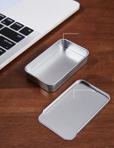 Boîte en métal portable de type MM <span class=keywords><strong>Rawer</strong></span> Push Pull pour pilules, pastilles, bonbons, pièces de monnaie, bijoux, boîte de rangement de voyage - Product Image 4