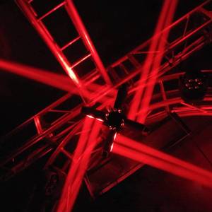 Haz de luz láser LED móvil de 8 ojos rojo Control DMX512 <span class=keywords><strong>para</strong></span> DJ Bar Night Event Club-Haz de <span class=keywords><strong>luces</strong></span> láser de DJ económico - Product Image 6