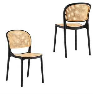 Nordic Design Hotel Kitchen Restaurant Outdoor PP Plastic Stacakble Dining <b>Chairs</b> - Product Image 6