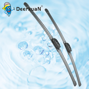 ใบปัดน้ำฝนแบบแบน S169 สำหรับรถยนต์ ใบปัดน้ำฝนกระจกหน้ารถ แบบอเนกประสงค์ ซิลิโคนสีดำ - Product Image 5