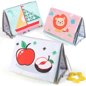 Libro in Stoffa per Neonati 3-6 Mesi con Coda di Animale, Resistente agli Strappi, Unisex, Educazione Precoce, Specchio, Giocattoli da Scrivania, Calendario, Prodotto a Guangdong - Product Image 4