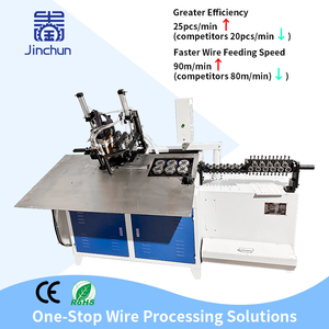 2D 2-6 мм автоматическое гибочное устройство для стыковой сварки, интегрированная машина для производства низкоуглеродистой стали, для изготовления каркаса, корзина для велосипеда - Product Image 4