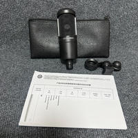 Microphone à condensateur filaire professionnel Fervit AT2020 cardioïde pour ordinateur, studio, diffusion en direct, interview, Chine