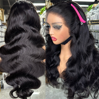 Goodluck 14 à 30 Perruques en cheveux humains Lace Front 13x4, Lace Frontal HD, styles Deep Wave, Body Wave et Water Wave