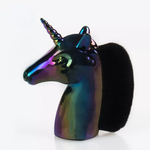 Pinceaux de maquillage <span class=keywords><strong>licorne</strong></span> or Rose pinceau de maquillage poudre libre grand éventail pinceau de maquillage - Product Image 4