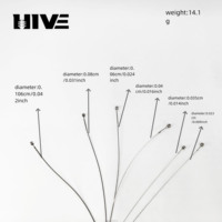 Senar Gitar HIVE Original Pabrik Langsung dari Nikel Alloy Stainless Steel Cocok untuk Gitar Elektrik 6 Senar
