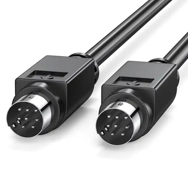 Mini DIN 8pin Male to Male/female Cable for JVC Subwoofer Audio Equipment 5pin 6pin 7pin