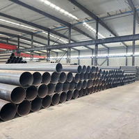 Venta Directa de Fábrica, Tubería de Acero Soldada de Gran Diámetro, Q235B Q345 16Min, Costura Recta Ordinaria, Alta Calidad y Personalizable