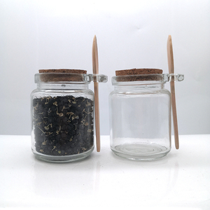 250 ml bagno di sale bottiglia di <span class=keywords><strong>vetro</strong></span> 8 oz barattolo di spezie con il cucchiaio - Product Image 2