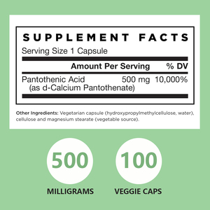 Wholesale Price Pantothenic Acid B5 Capsule with Pantothenic Acid Supplement Support Energy Production Energy Metabolism Capsule - Product Image 2