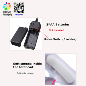 Máscara de neón con luz <span class=keywords><strong>Led</strong></span> para Halloween, disfraz de <span class=keywords><strong>purga</strong></span> V para Vendetta, OEM - Product Image 5
