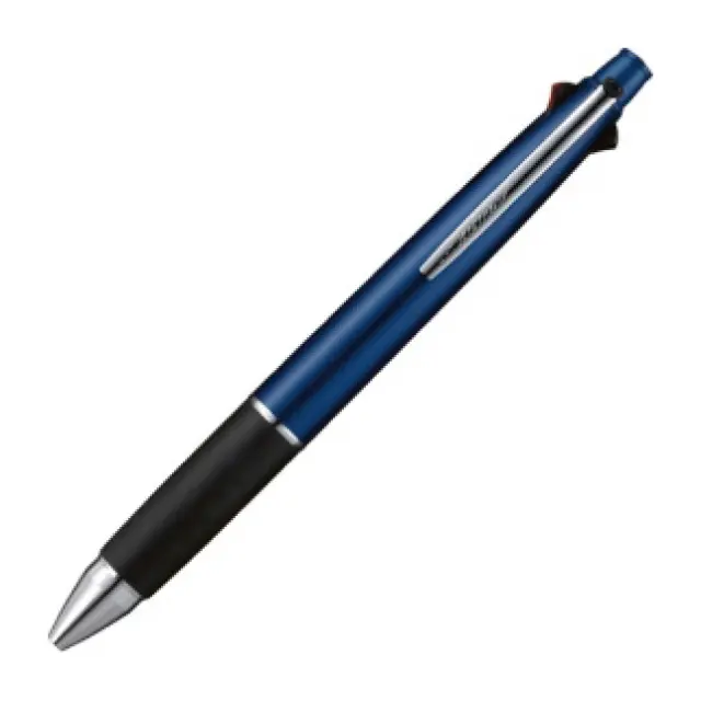 ดินสอสีมาตรฐานของมิตซูบิชิทำในปี Japan.4-สี (สีดำ,สีแดง,สีฟ้า,สีเขียว) ปากกาลูกลื่น + ดินสอกล