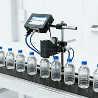 Imprimante jet d'encre industrielle haute performance TIJ automatique, garantie 1 an, vente chaude, pour l'alimentation, les cosmétiques, les boissons, installation facile