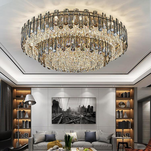 Lampadario Moderno di Lusso in Cristallo <span class=keywords><strong>per</strong></span> Soggiorno, Sala <span class=keywords><strong>da</strong></span> <span class=keywords><strong>Pranzo</strong></span>, Ristorante, Decorazione Domestica, Illuminazione LED <span class=keywords><strong>per</strong></span> Interni - Product Image 3