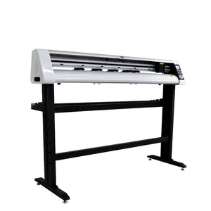 T-1350 t-1370 печати и Эко-растворитель футболка принтер для печати наклеек с резаком 1,2 м автомат для резки плоттер