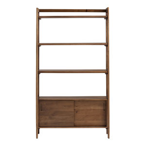 <strong>Mid</strong> <strong>Century</strong> Modular <strong>Bookshelf</strong> with Cabinet Wooden <strong>Bookshelf</strong> Modern Design Storage Shelf for Living Room - Product Image 2