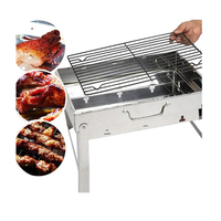 Barbecue à charbon de bois Yakitori Barbecue pliable en acier inoxydable pour camping en plein air