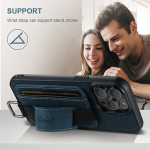 Funda de cuero para teléfono <span class=keywords><strong>Google</strong></span> Pixel 6 7 8 Pro con ranura para tarjeta funda para iPhone 15 Pro Max XR XS 11 Pro 12 13 14 - Product Image 5