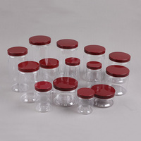 Pots Cosmétiques Vides en Plastique PET avec Couvercles – Récipients à Gommage Corporel 50ml 80ml 100ml 200ml 4oz 6oz 8oz 250ml