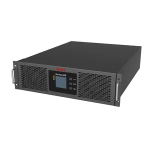 MUST 20KVA-400KVA高周波UPS三相電源システム20Kw-40Kw産業用DCUPSバックアップバッテリーラックマウント3/3 UPS