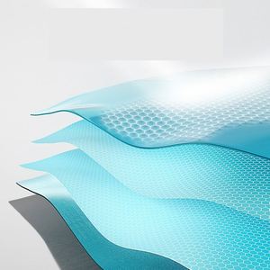 Paraguas Plegable de 5 Secciones con Protección UV, 6 Varillas, Color Sólido, Portátil, con Mango de Tulipán - Product Image 4