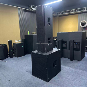NXL 44-A Active 3* Plywood Waterproof 1400W Power Column Speakers Sound System Professional Stage Outdoor - Product Image 3