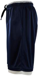 Pantalones cortos deportivos atléticos con logotipo personalizado para hombre, pantalones de malla informales para correr, baloncesto y fútbol, pantalones cortos bordados al por mayor - Product Image 3