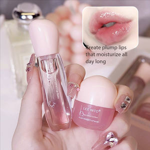 Ensemble de soins pour les lèvres au shilin vegan et à l'aloe vera bio de la marque House Brand, formule réparatrice de nuit, réduit les ridules, hydratation profonde et nourrissante - Product Image 5