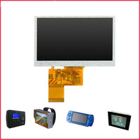 Écran LCD TFT BOE pas cher de 4,3 pouces 480x272, module LCD médical 40 broches RGB, écran tactile résistif, luminosité 500 nits, garantie 1 an