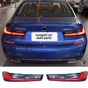 ABS <b>LED</b> Tail Lamp for 3 Series G20/G28 F30 <b>Red</b> Lens Color New 24V Reverse Turn Signal Old Modified 12V LZR-3 Series Tail <b>Light</b> B - Product Image 3