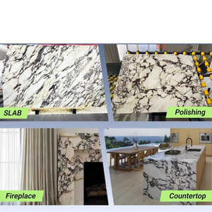 Losas de Mármol Calacatta Viola Italiano de Primera Calidad para Encimeras Personalizadas, Lavabos de Baño, Tocadores y Fregaderos de Mármol - Product Image 5