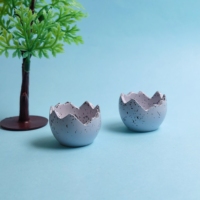 100 pièces d'œufs de dinosaure mignons, miniatures de tortues à coquille brisée, pour jardin féerique et maison de poupée DIY