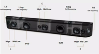 Home Theater 1000W Subwoofer 5.1ch Home Theater Sistem Speaker Woofer Speaker Bass Home Theater