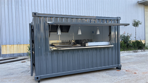 Quiosco Móvil de Comida Rápida, Contenedor Cafetería para Festivales de Música - Product Image 2