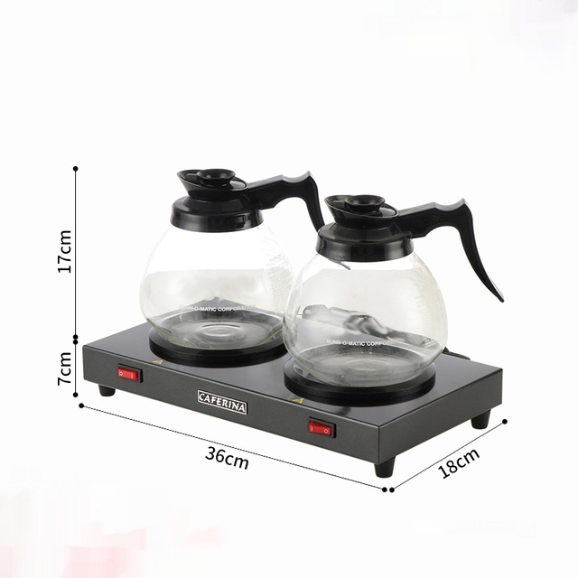 Smart Coffee Warmer & Mug Warmer Heating Plate Set with Touch Button Control Induction 150W 85-90 Office & Home Use