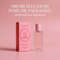 Boîte cadeau de parfum OEM professionnelle, emballage en carton pliable pour flacons de 50 ml, 75 ml, 100 ml